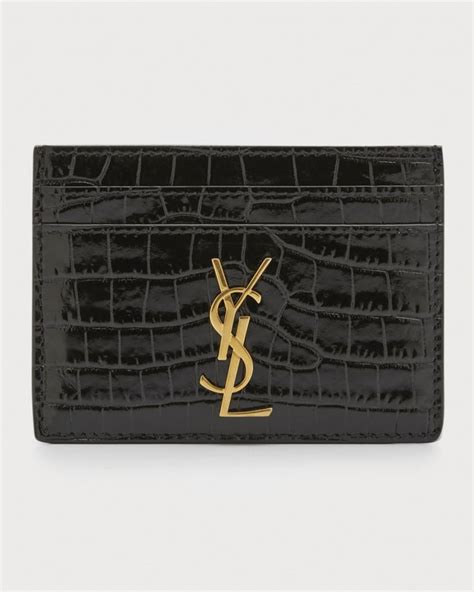 ysl card hotel|ysl monogram card case.